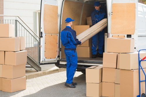 Office relocation planning in a Hackney commercial workspace