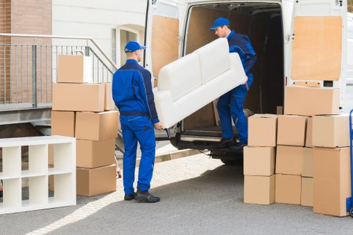 Removals van available for a local move in Hackney