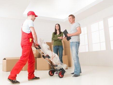 Commercial removals van service for a Hackney business move